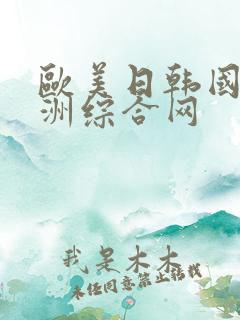 欧美日韩国产亚洲综合网