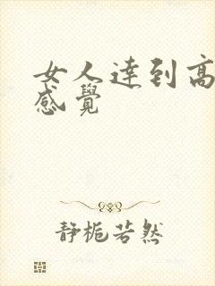 女人达到高潮的感觉