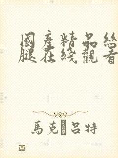 国产精品丝袜美腿在线观看