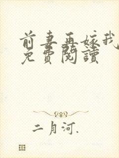 前妻再嫁我一次免费阅读