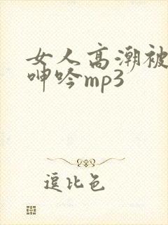 女人高潮被爽到呻吟mp3