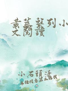 黄蓉系列小说全文阅读