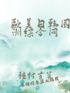 欧美日韩国产亚洲综合网