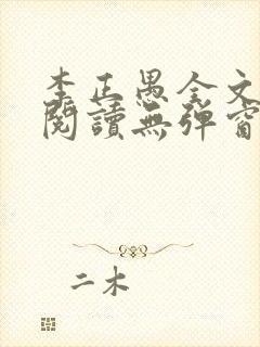 李正愚全文免费阅读无弹窗