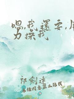 嗯,我还要,用力操我