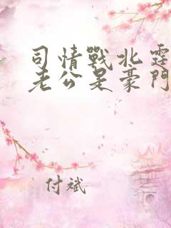 司情战北霆闪婚老公是豪门短剧