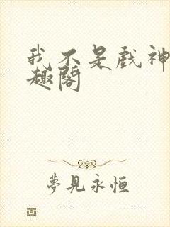 我不是戏神 笔趣阁