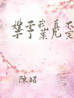 嫂子我真不是傻子了叶凡完全版