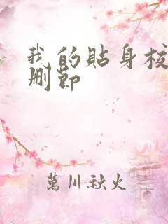 我的贴身校花无删节