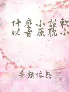 什么小说软件可以看原耽小说