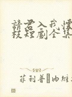 请君入我怀宋瑶枝短剧全集免费看