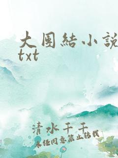大团结小说合集txt