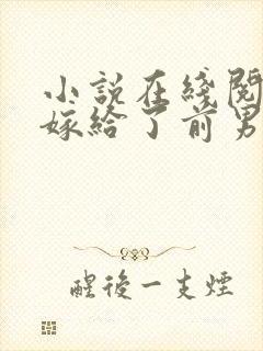 小说在线阅读我嫁给了前男友他堂哥