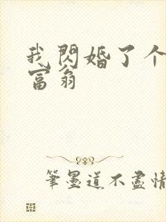 我闪婚了个亿万富翁