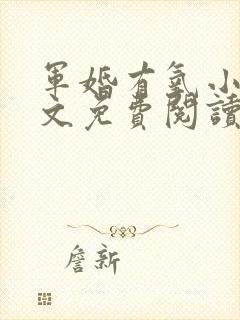 军婚有氧小说全文免费阅读