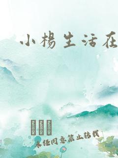 小杨生活在农村