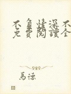 不负情深不负你免费阅读全文