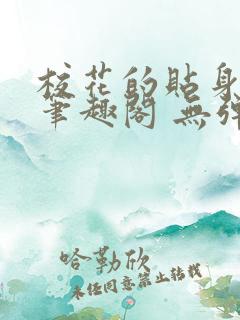 校花的贴身高手笔趣阁 无弹窗