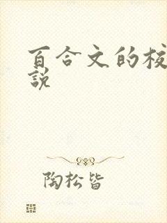 百合文的校园小说