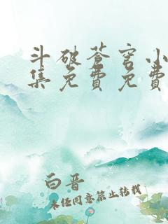 斗破苍穹小说全集免费免费阅读