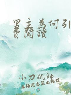 男主为何引我免费阅读