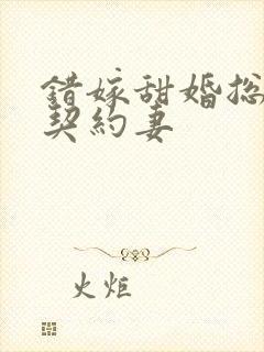 错嫁甜婚总裁的契约妻