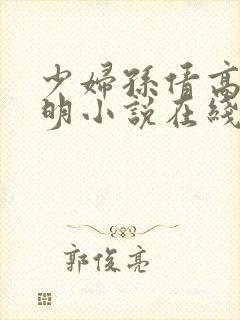 少妇孙倩高义李明小说在线阅读