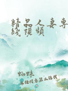 精品人妻专区在线视频