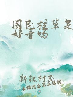 国民校草是女生好看吗