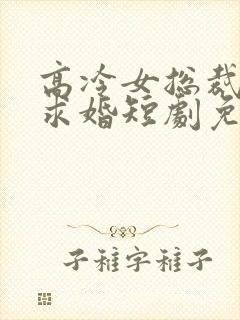 高冷女总裁带娃求婚短剧免费观看