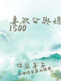 妻欲公与媳瑶瑶1500