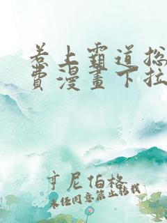 惹上霸道总裁免费漫画下拉式