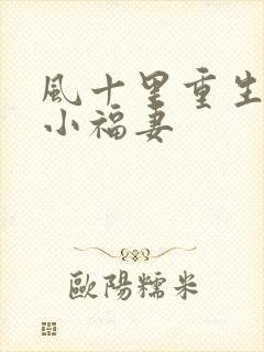 风十里重生农门小福妻