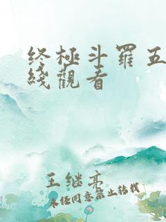 终极斗罗五季在线观看