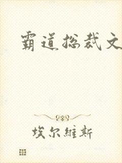 霸道总裁文推荐