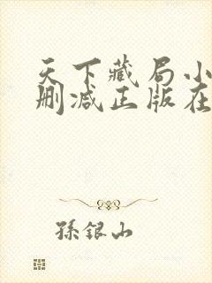 天下藏局小说无删减正版在线阅读