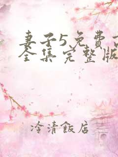 妻子5免费高清全集完整版