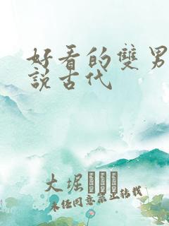好看的双男主小说古代
