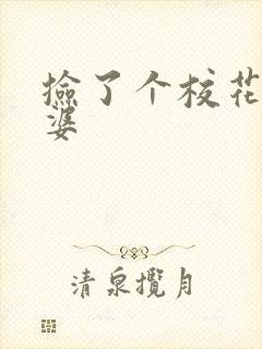 捡了个校花做老婆