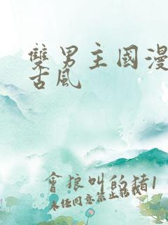 双男主国漫推荐古风