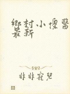 乡村小傻医小说最新