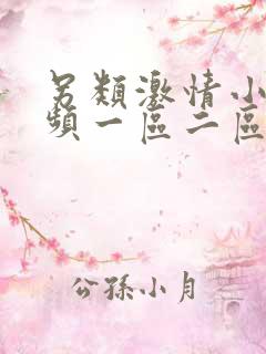 另类激情小说视频一区二区