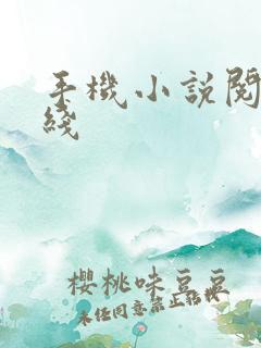 手机小说阅读在线