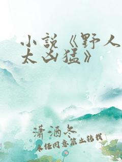 小说《野人老公太凶猛》