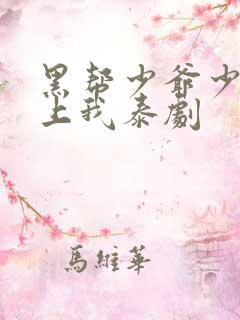 黑帮少爷少爷爱上我泰剧