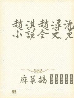 赵淇赵浔沈幼君小说全文免费阅读