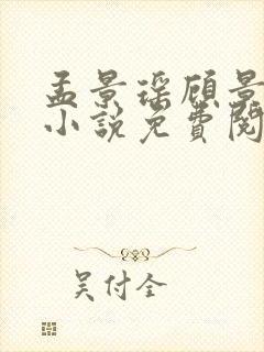 孟景瑶顾景熙的小说免费阅读