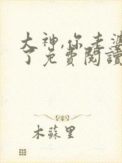 大神,你老婆掉了免费阅读小说全文