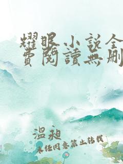 耀眼小说全文免费阅读无删减