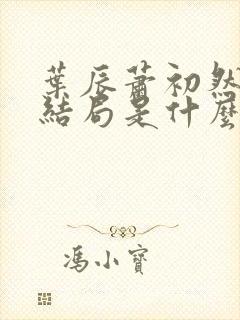 叶辰萧初然最后结局是什么?